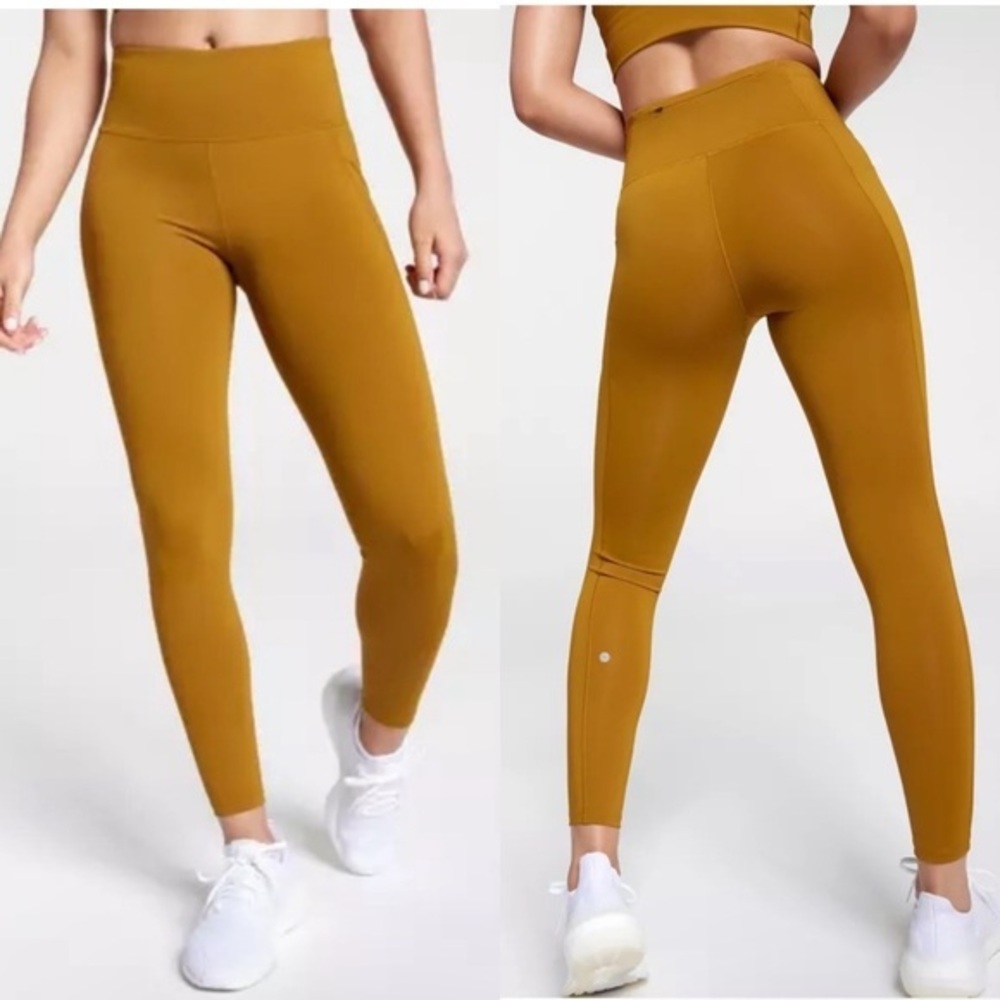 Calia by Carrie Underwood Brown PowerMove 7/8 High Rise Leggings